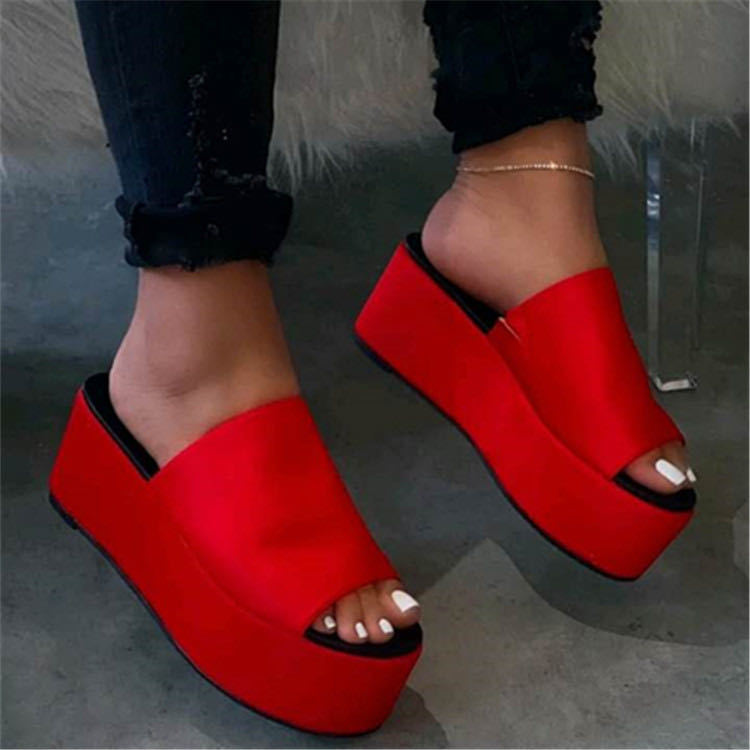 HOT Summer Sandals Women Wedges Shoes Pumps High Heels Sandals Flip Flop Chaussures Femme Platform Sandals Sandalia Feminina New