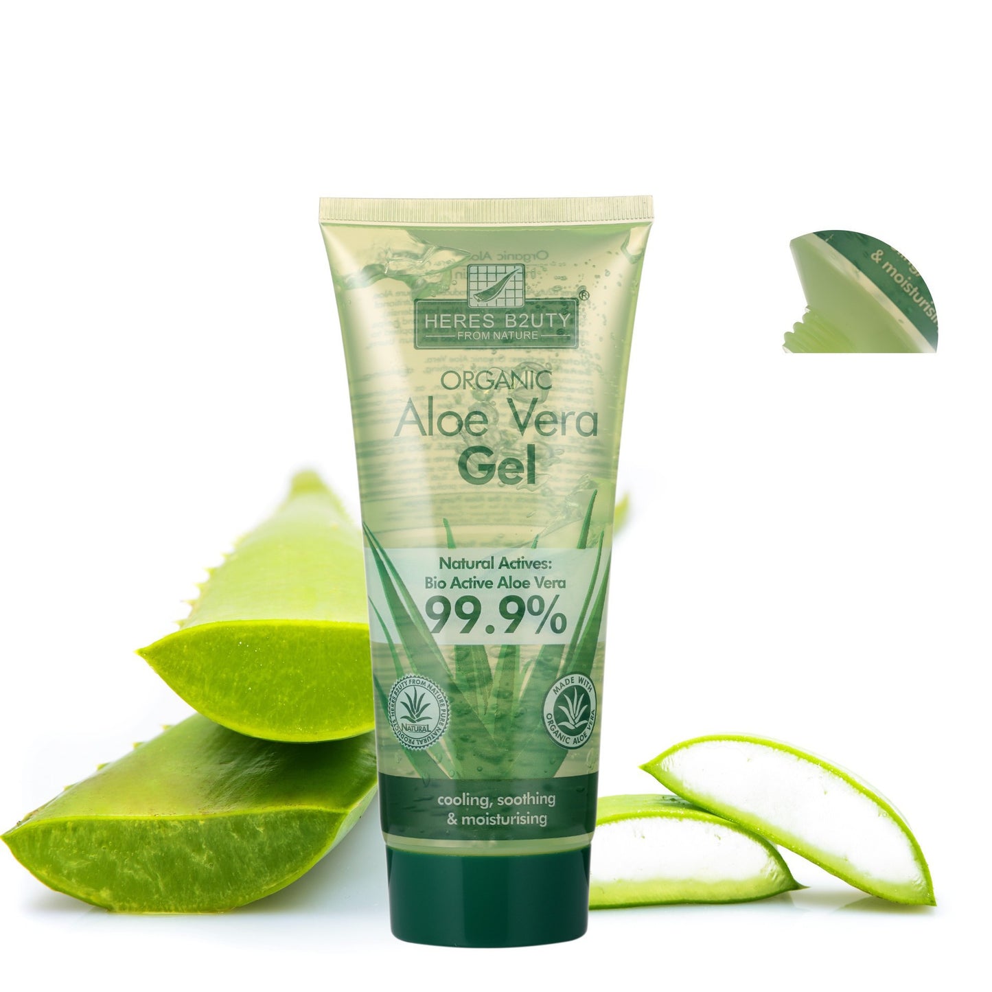 Moisturizing and repairing aloe vera gel