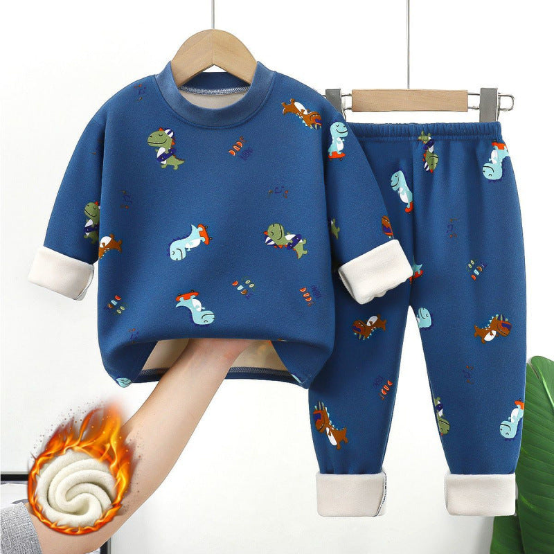 Fashion Personalized Children's Thermal Underwear Suit