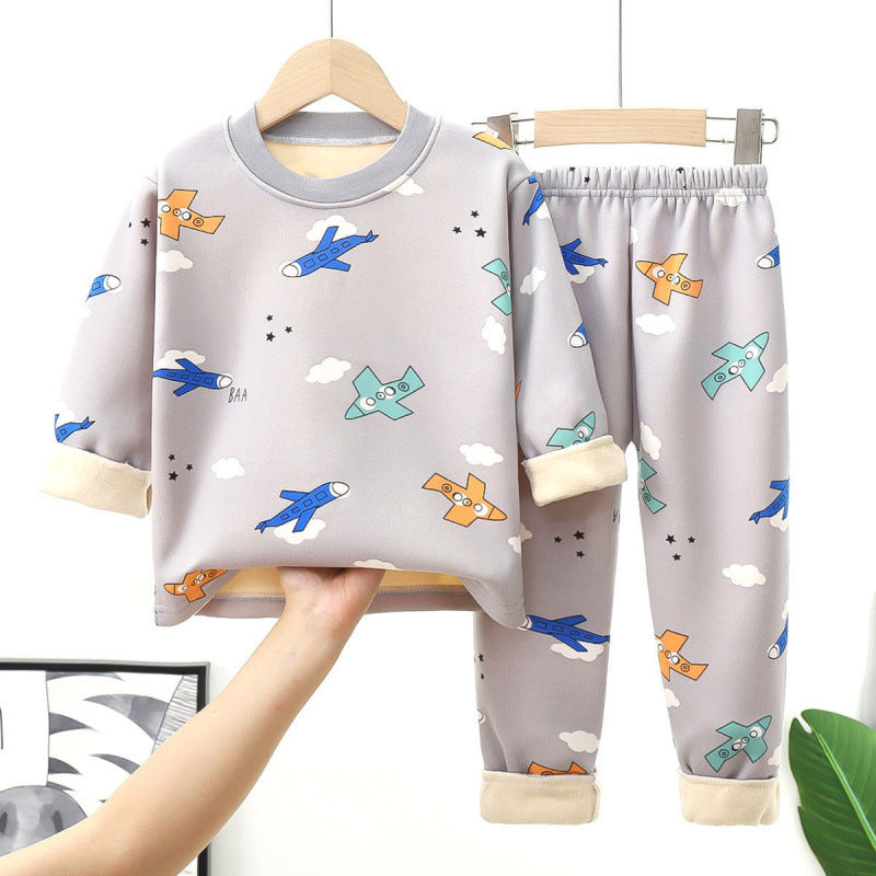 Fashion Personalized Children's Thermal Underwear Suit